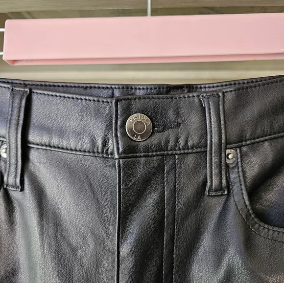 PISTOLA Aline High Rise Skinny Pant in Slate Black - Picture 7 of 12